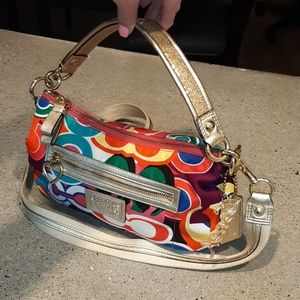 Authtic Couch Poppy  cross body with charm